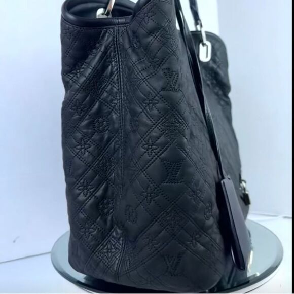 Louis Vuitton LV Hand Bag LiliaGM Black Monogram Antia - Picture 4 of 16